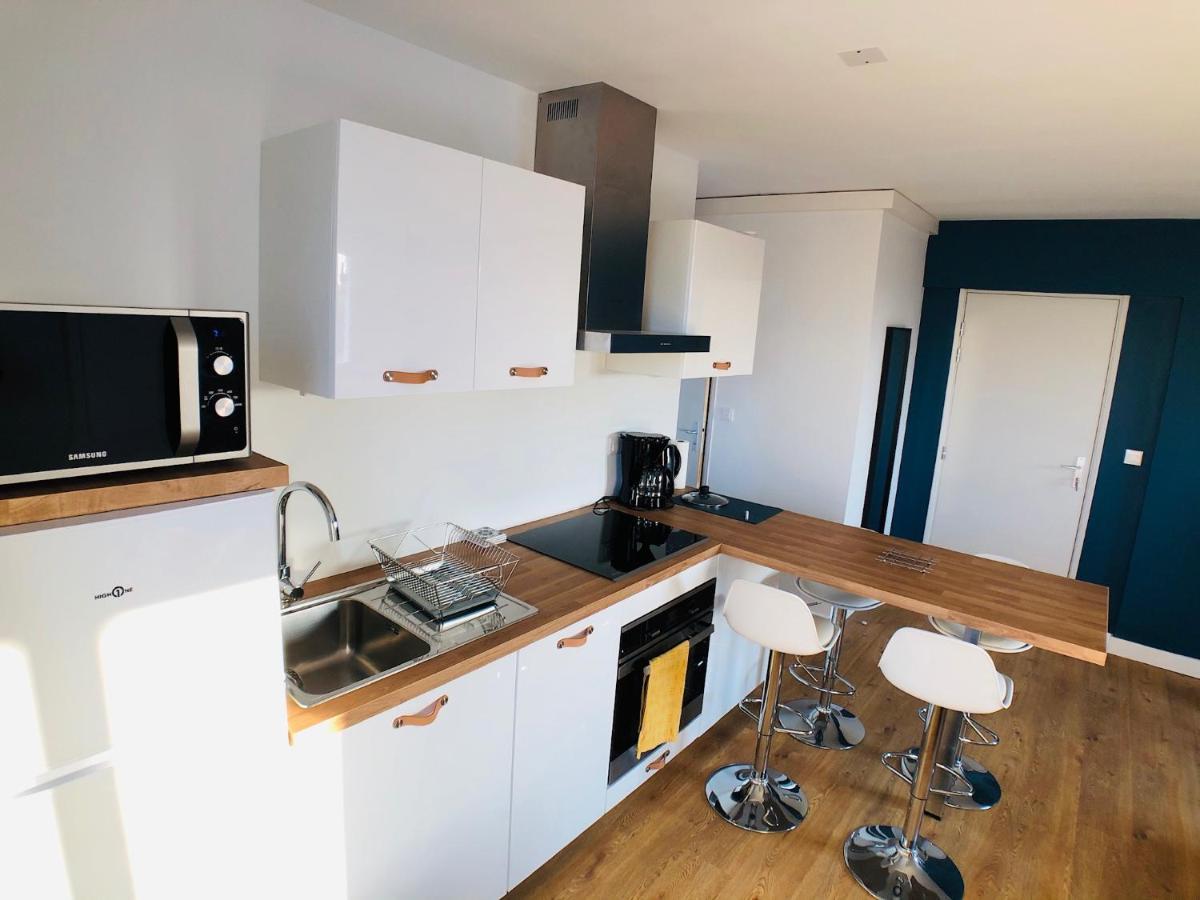 Charmant Appartement 1-4 Personnes, Proche Centre Avec Parking Nantes Exterior foto