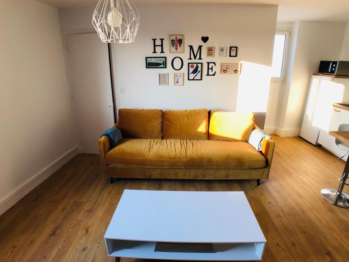 Charmant Appartement 1-4 Personnes, Proche Centre Avec Parking Nantes Exterior foto