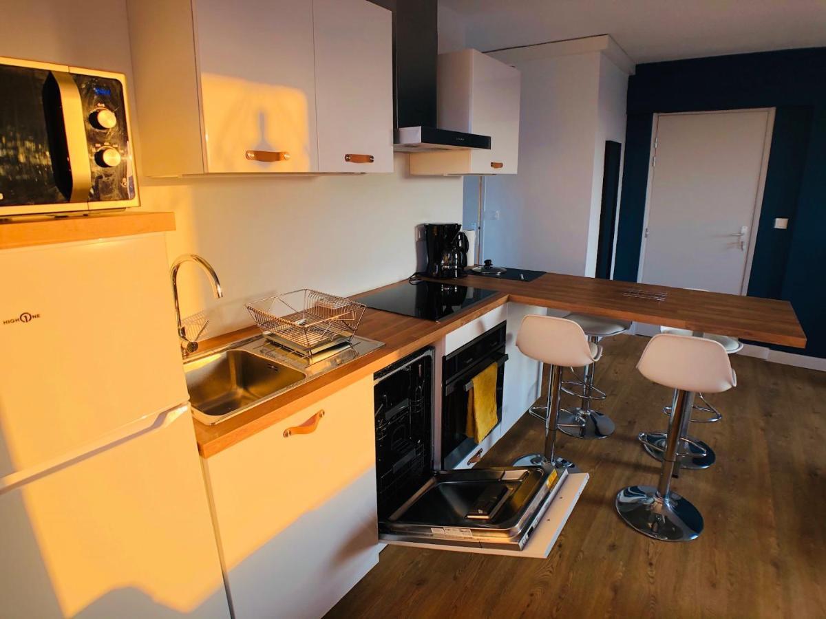 Charmant Appartement 1-4 Personnes, Proche Centre Avec Parking Nantes Exterior foto